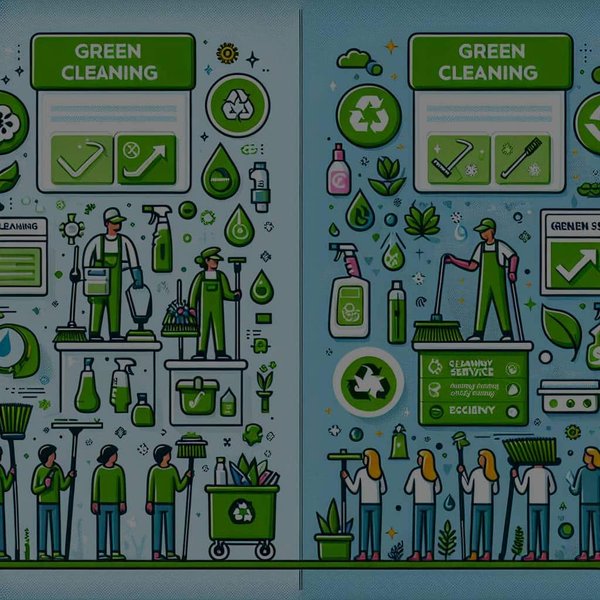 Comment les entreprises de service de nettoyage peuvent-elles proposer des options écologiques pour attirer des clients soucieux de l'environnement ?